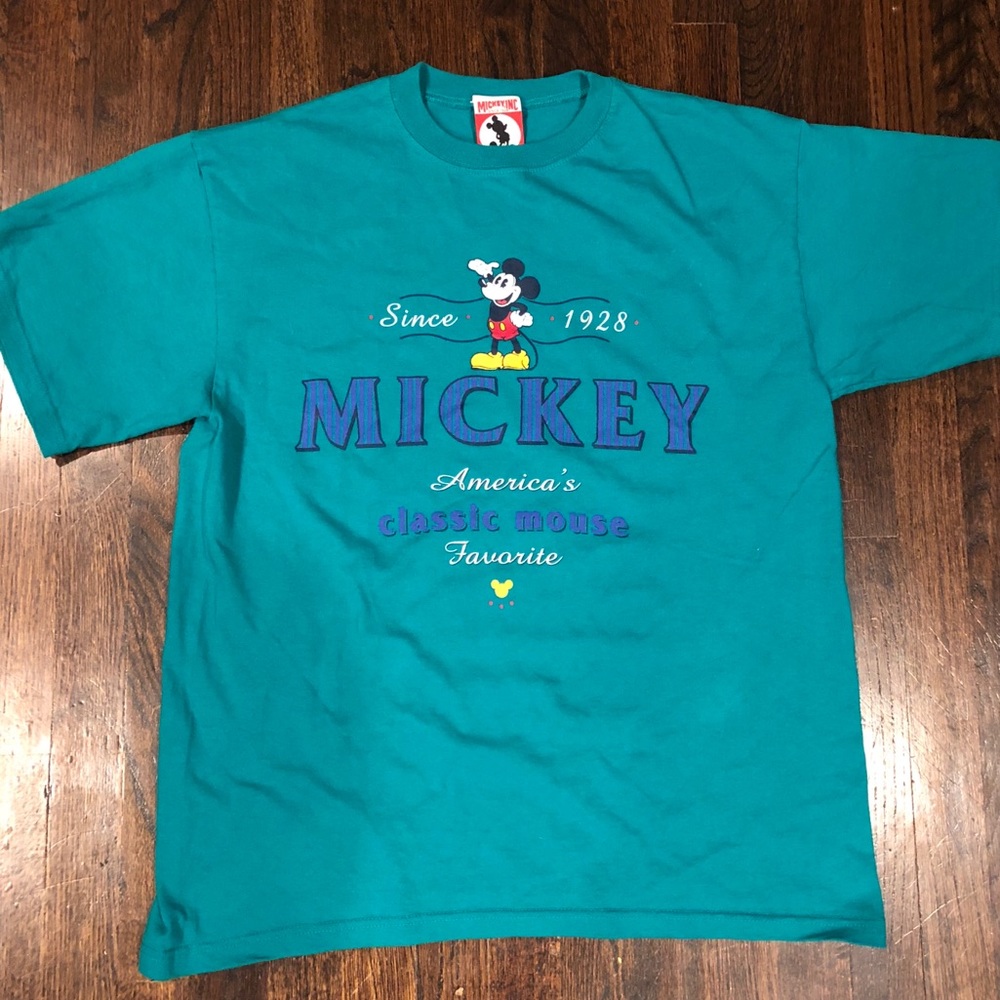 Vintage Walt Disney Mickey Mouse Tee Large